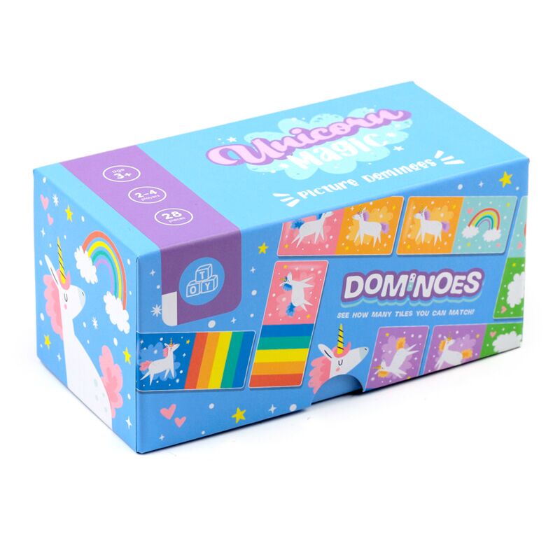 Afbeelding laden in galerijviewer, Unicorn magic kinder domino set
