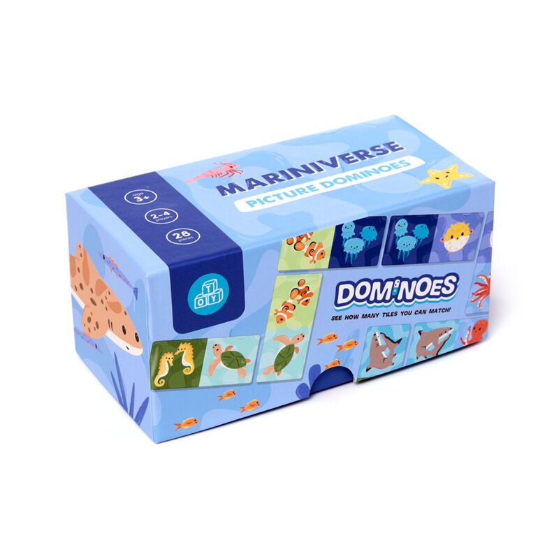 Afbeelding laden in galerijviewer, Mariniverse kinder domino set
