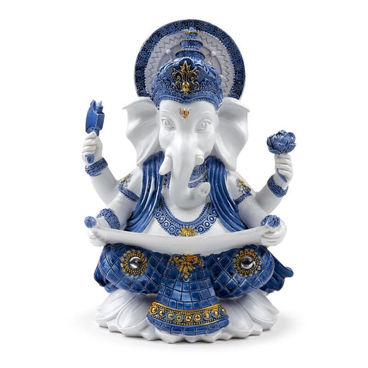 Wit blauw ganesh kennis