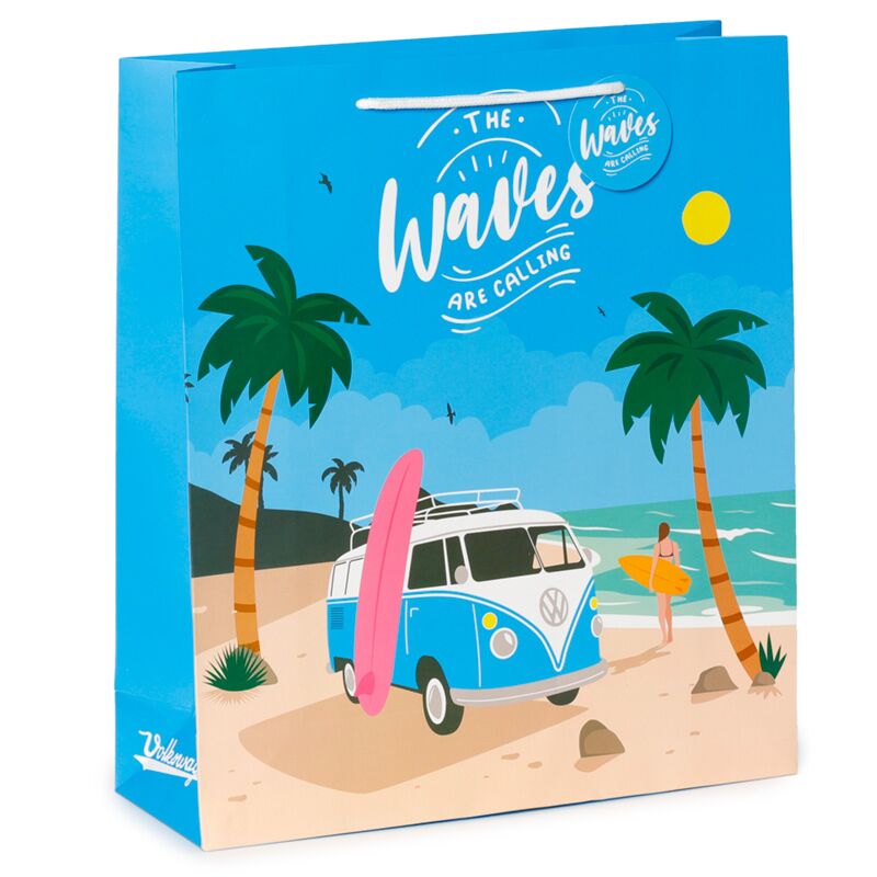 Afbeelding laden in galerijviewer, Union volkswagen busje vw t1 waves cadeautasje - extra large
