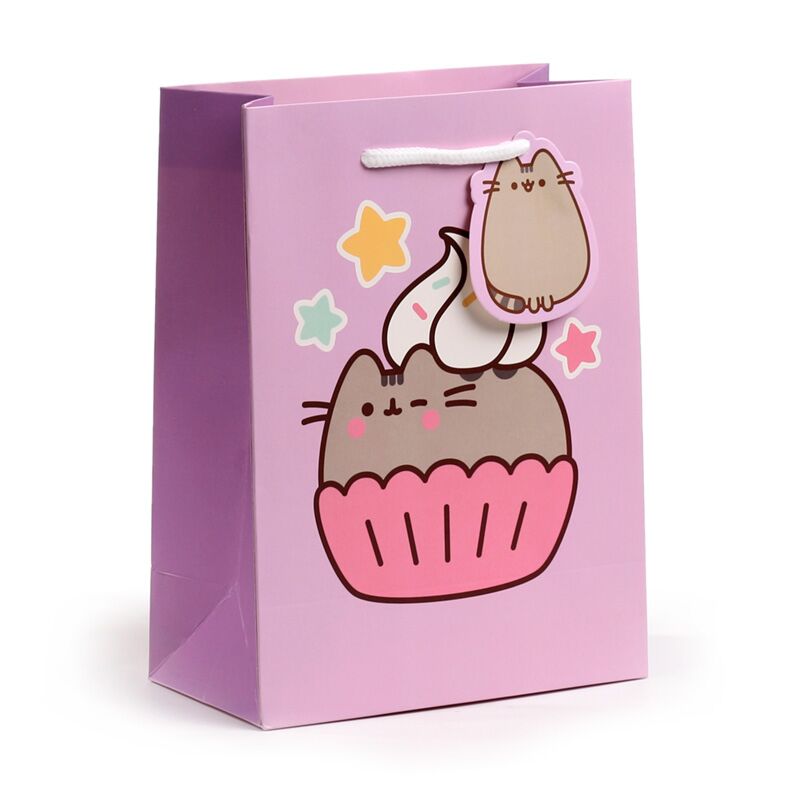 Afbeelding laden in galerijviewer, Union pusheen de kat cupcake - cadeautasje medium
