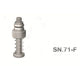 Cycplus snap-in sn-71-f geleide bout trapas m12x1 cyclus 7202771