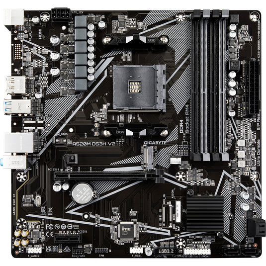 GIGABYTE GIGABYTE A520M DS3H V2