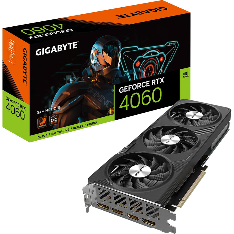 Afbeelding laden in galerijviewer, GIGABYTE GIGABYTE GeForce RTX 4060 GAMING OC 8G

