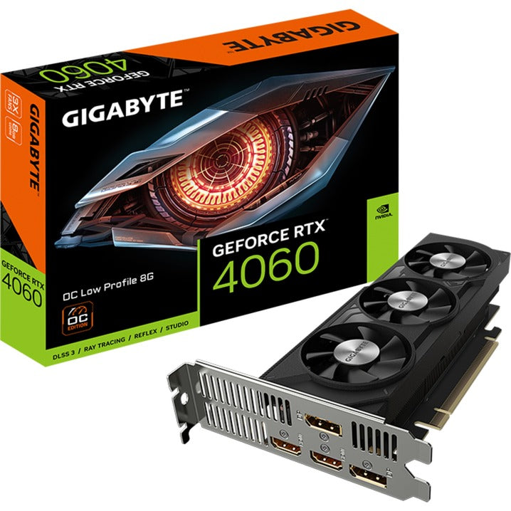 Afbeelding laden in galerijviewer, GIGABYTE GeForce RTX 4060 OC Low Profile 8G
