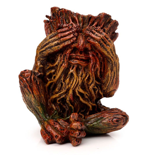 Set van 3 tree man hoor spreek zie geen kwaad