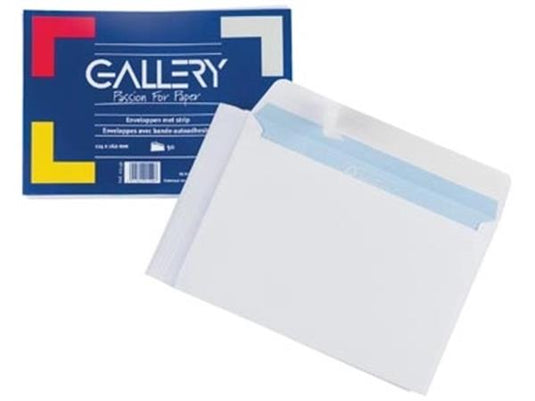 Gallery envelop wit - 114 x 162 mm - 50 stuks