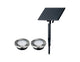 Gizmo solar tuinverlichting - zonne-energie - 2 stuks