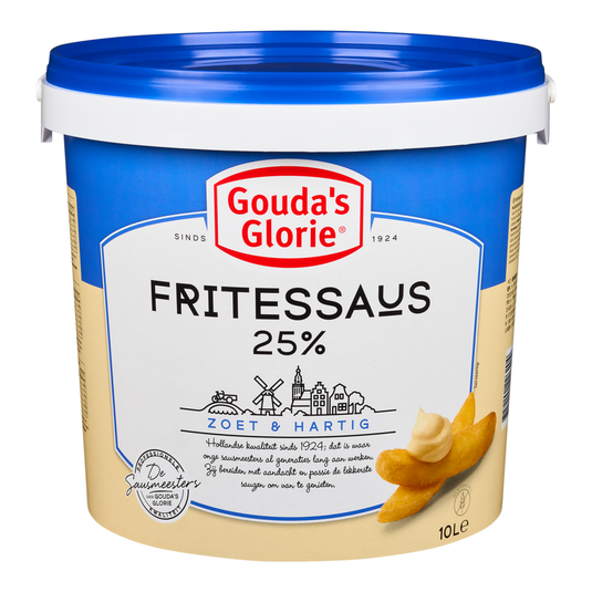 Gouda's glorie fritessaus 25% (10 liter)