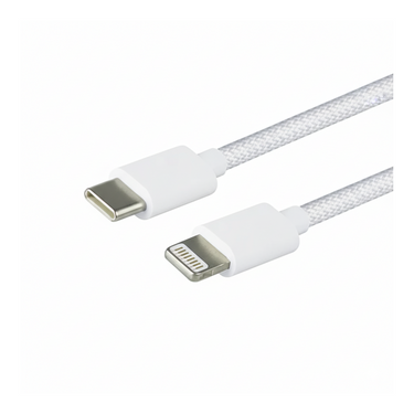 Greenmouse usb-c naar lightning datakabel woven 2 meter (5 stuks)