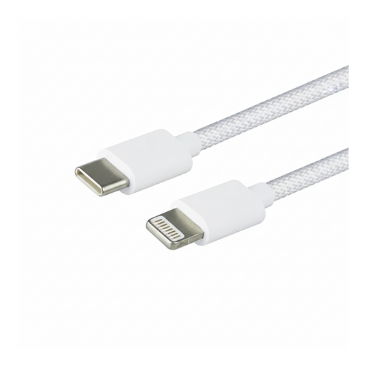 Greenmouse usb-c naar lightning datakabel woven 2 meter (5 stuks)