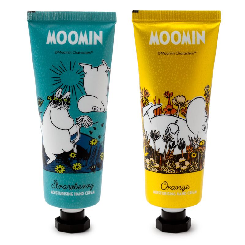 Afbeelding laden in galerijviewer, Union moomin hydraterende handcreme 75ml - aardbei en sinaasappel
