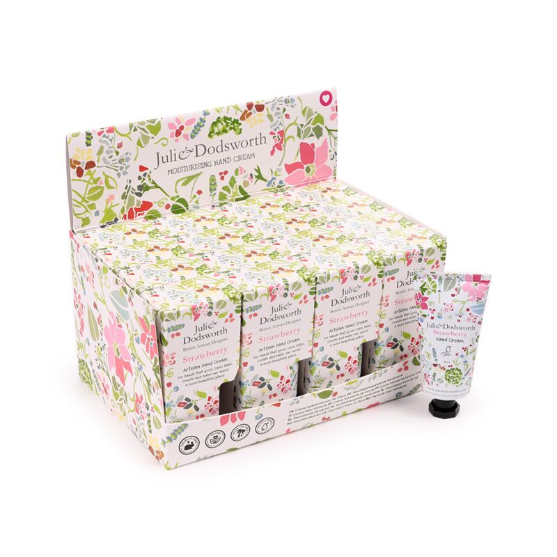 Afbeelding laden in galerijviewer, Julie dodsworth roze botanisch hydraterende handcreme 50ml
