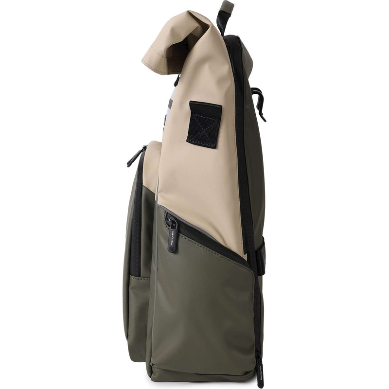Afbeelding laden in galerijviewer, Hedgren commute bike hub rugtas 23,9l beige olive
