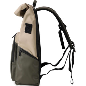 Hedgren commute bike hub rugtas 23,9l beige olive