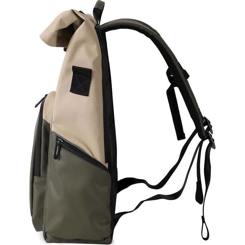 Afbeelding laden in galerijviewer, Hedgren commute bike hub rugtas 23,9l beige olive
