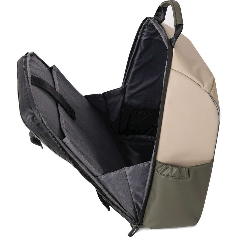 Afbeelding laden in galerijviewer, Hedgren commute bike rim rugtas 14l beige olive
