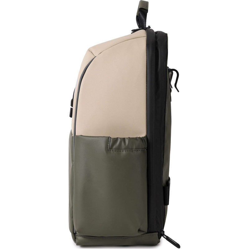 Afbeelding laden in galerijviewer, Hedgren commute bike rim rugtas 14l beige olive
