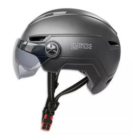 Afbeelding laden in galerijviewer, fietsHelm VisGoud Pro zwart maat 58-61 cm (L XL)
