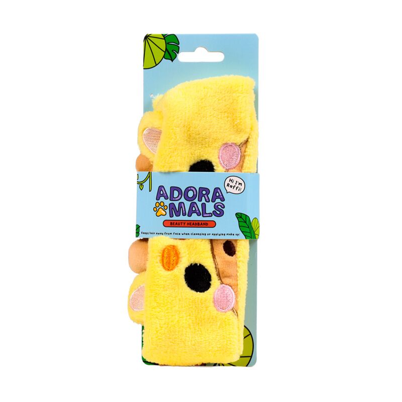 Afbeelding laden in galerijviewer, Adoramals raffi de giraffe haarband hoofdband
