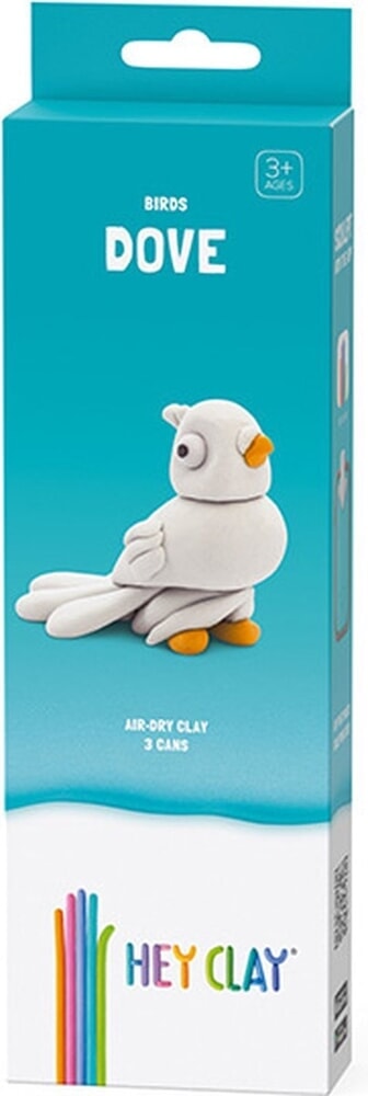 Afbeelding laden in galerijviewer, Hey-clay dove 3 cans boetseerklei

