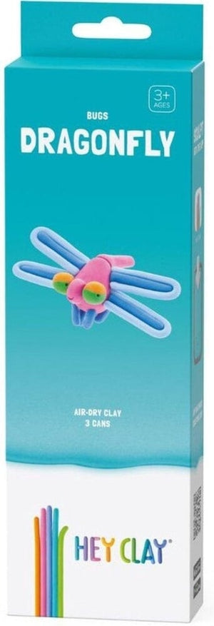 Hey-clay insecten libelle 3 cans boetseerklei