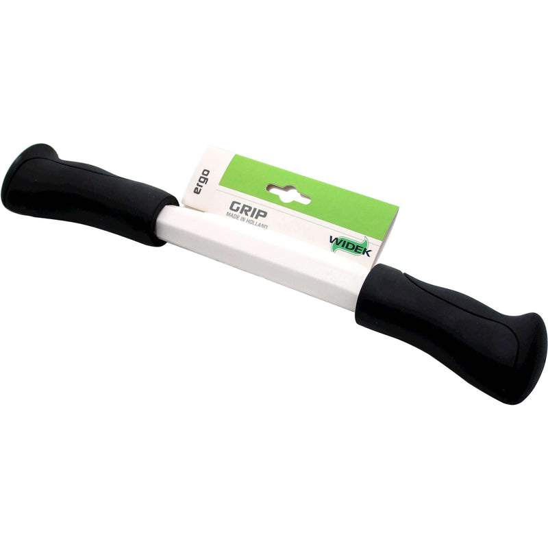 Afbeelding laden in galerijviewer, Widek Handvat Ergo Tour kort lang zwart (115 103mm) - fietsaccessoire
