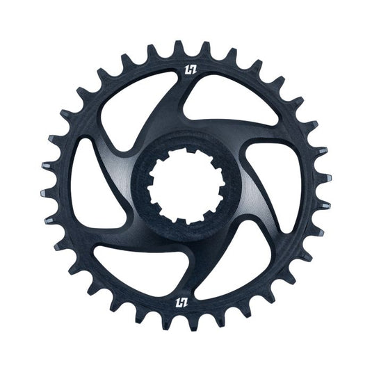 Hxr components hxr chainring - directmount - 34t - black