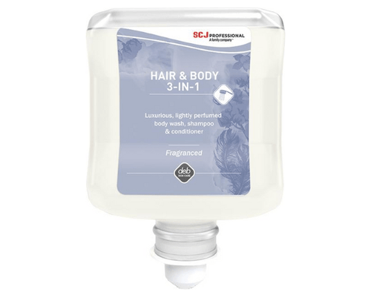 Deb refresh luxury hair body wash (1 liter)