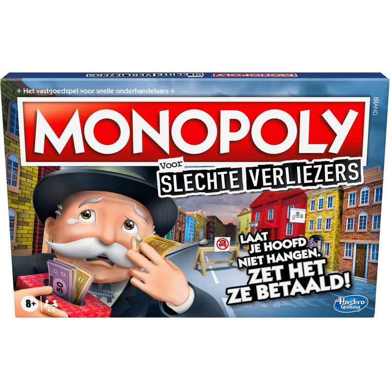 Afbeelding laden in galerijviewer, Hasbro Monopoly Slechte Verliezers
