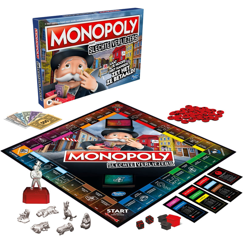 Afbeelding laden in galerijviewer, Hasbro Monopoly Slechte Verliezers
