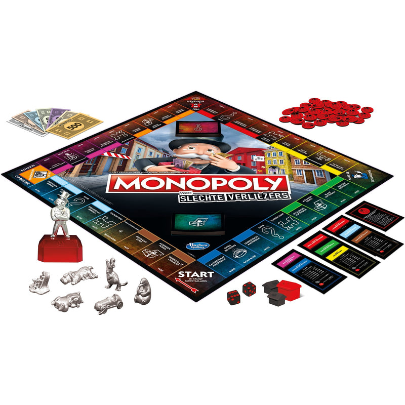 Afbeelding laden in galerijviewer, Hasbro Monopoly Slechte Verliezers

