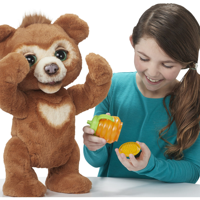 Afbeelding laden in galerijviewer, Hasbro FurReal Cuby de Beer Interactieve Knuffel
