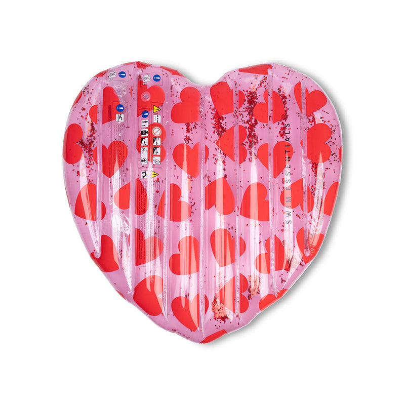 Afbeelding laden in galerijviewer, Mini hearts | roze hart luchtbed
