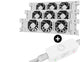 Heatfan 3 - radiatorventilator trio - wit + touch sensor