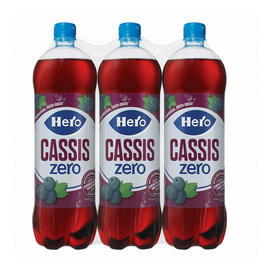 Hero cassis zero (6x 1,25l)