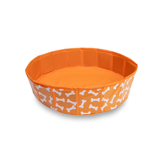 Bonebash | oranje honden zwembad ø 80 cm