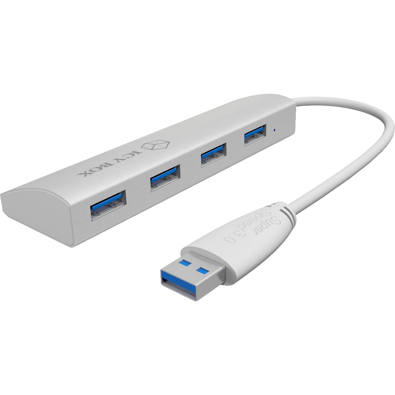Afbeelding laden in galerijviewer, ICY BOX IB-AC6401 4 Port USB 3.0 Hub
