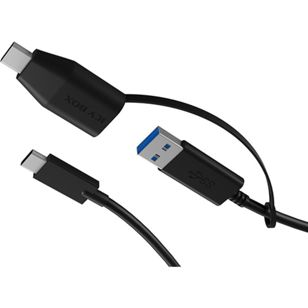 Afbeelding laden in galerijviewer, ICY BOX IB-CB034 USB-C > USB-A en USB-C

