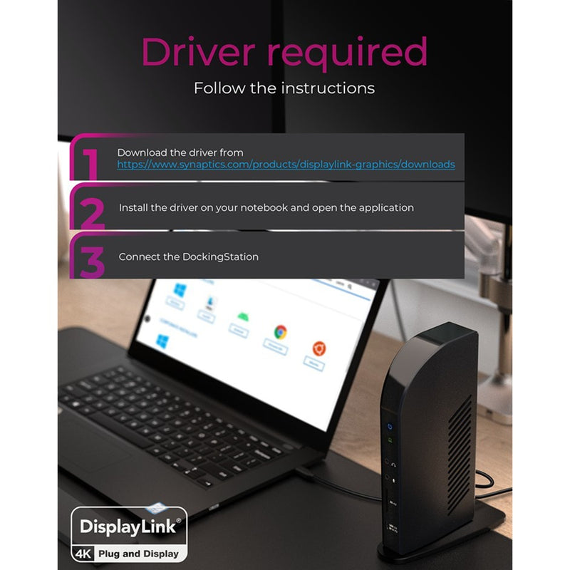 Afbeelding laden in galerijviewer, Icy box ib-dk2256ac 12-in-1 displaylink hybrid dockingstat
