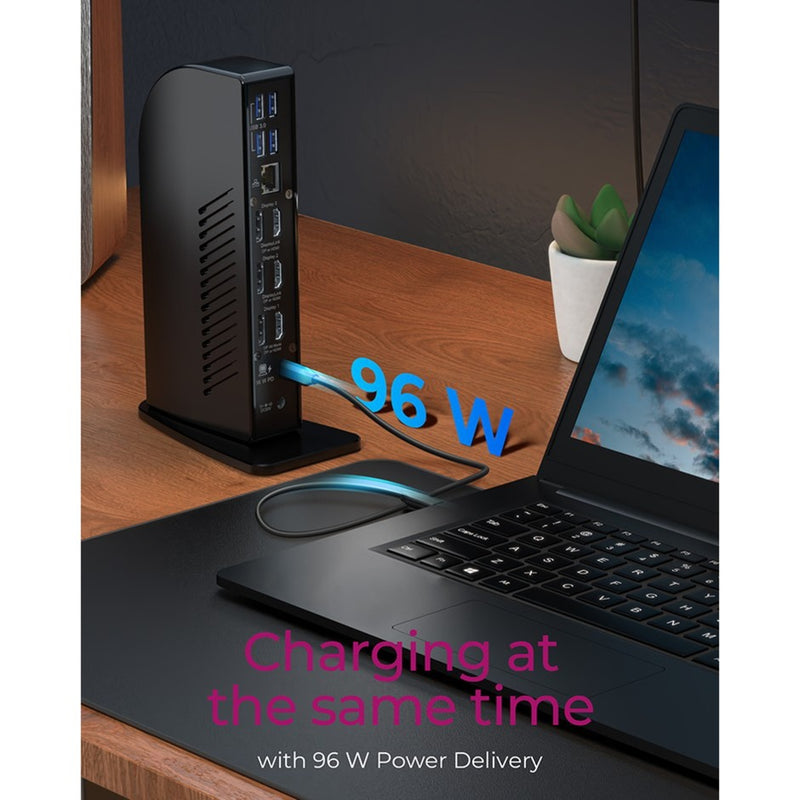 Afbeelding laden in galerijviewer, Icy box ib-dk2256ac 12-in-1 displaylink hybrid dockingstat
