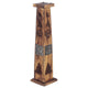 Mangohout toren olifant wierookhouder