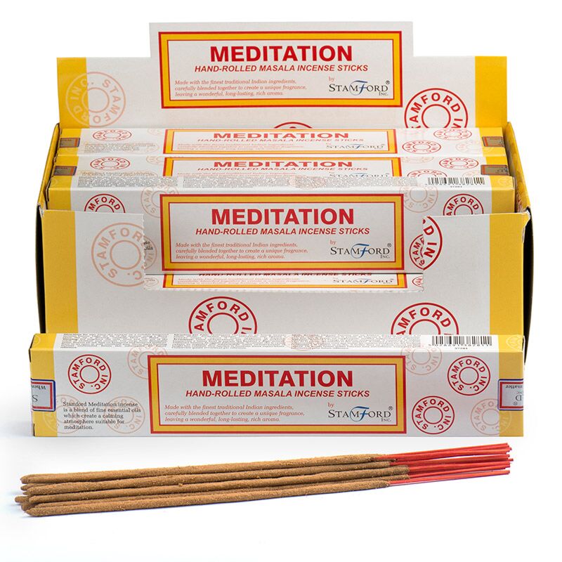 Afbeelding laden in galerijviewer, 37281 meditatie - stamford masala wierook stokjes

