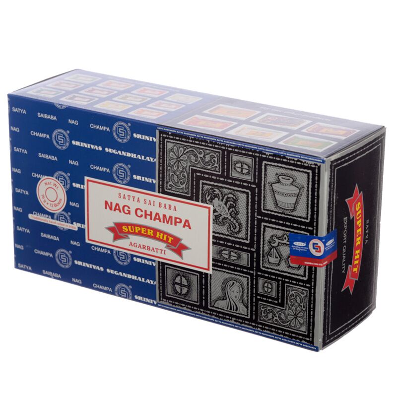 Afbeelding laden in galerijviewer, 01301 satya nag champa super hit wierook stokjes
