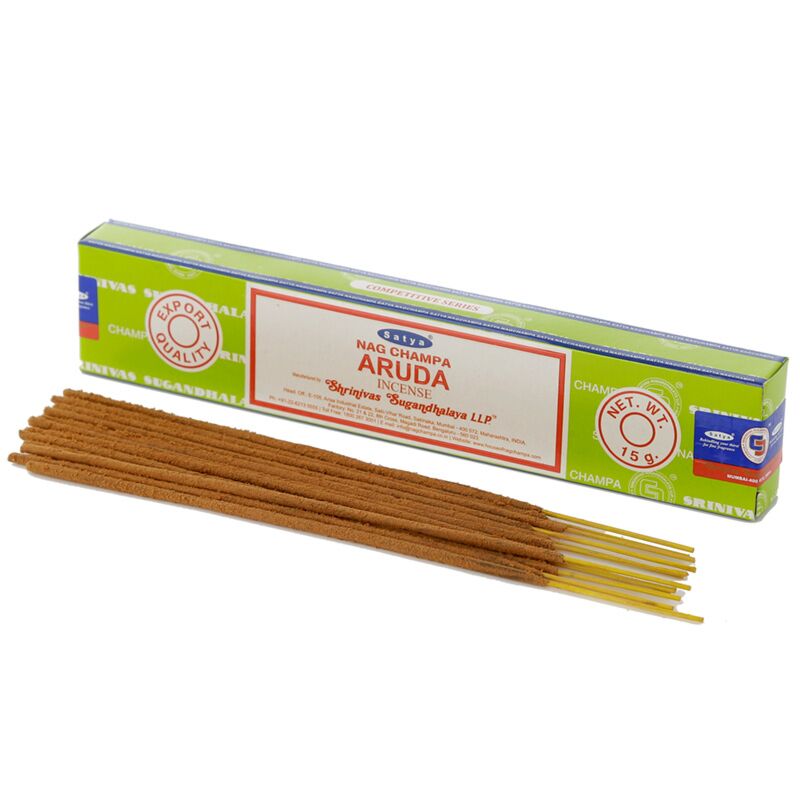 Afbeelding laden in galerijviewer, 01345 aruda - satya nag champa wierook stokjes
