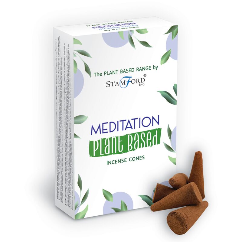 Afbeelding laden in galerijviewer, 46243 meditatie - stamford plantaardige wierook kegels
