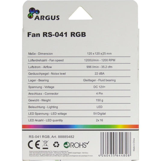 Inter-Tech ARGUS RS-041 RGB