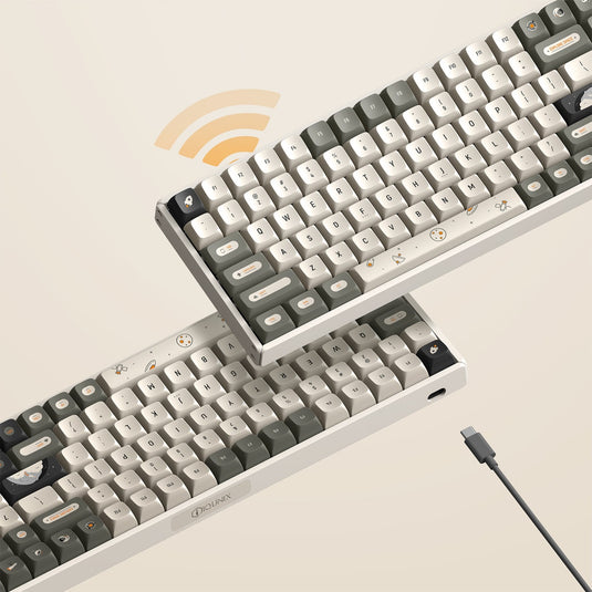 Iqunix f97 hitchhiker wireless mechanical keyboard