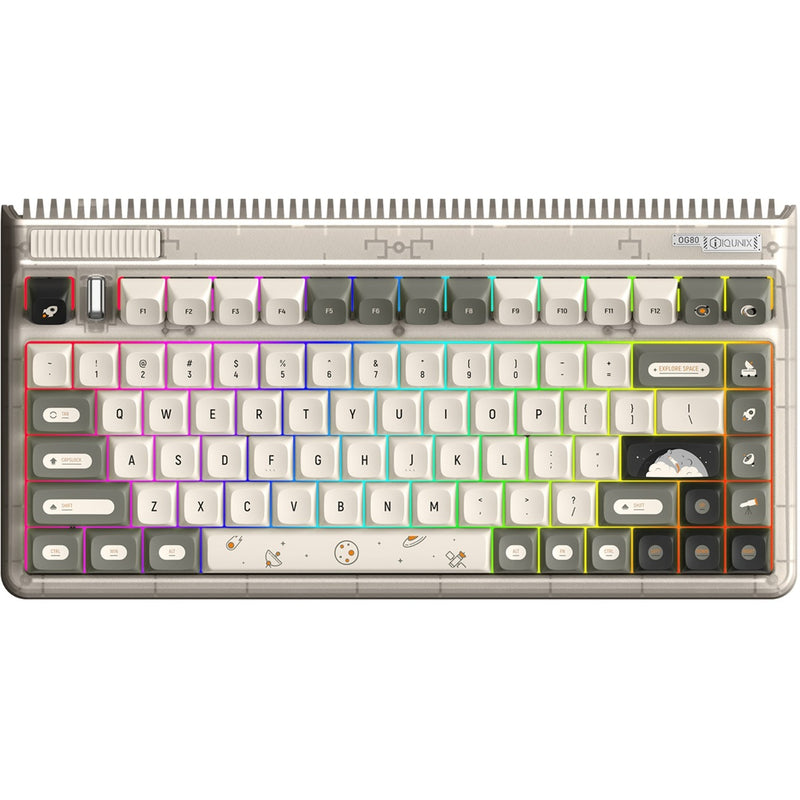 Afbeelding laden in galerijviewer, Iqunix og80 hitchhiker wireless mechanical keyboard
