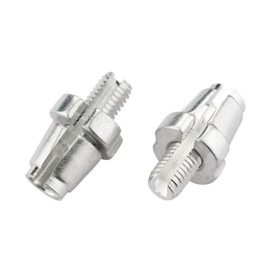 Jagwire m7 adjusting barrel - alloy (10pcs) - silver